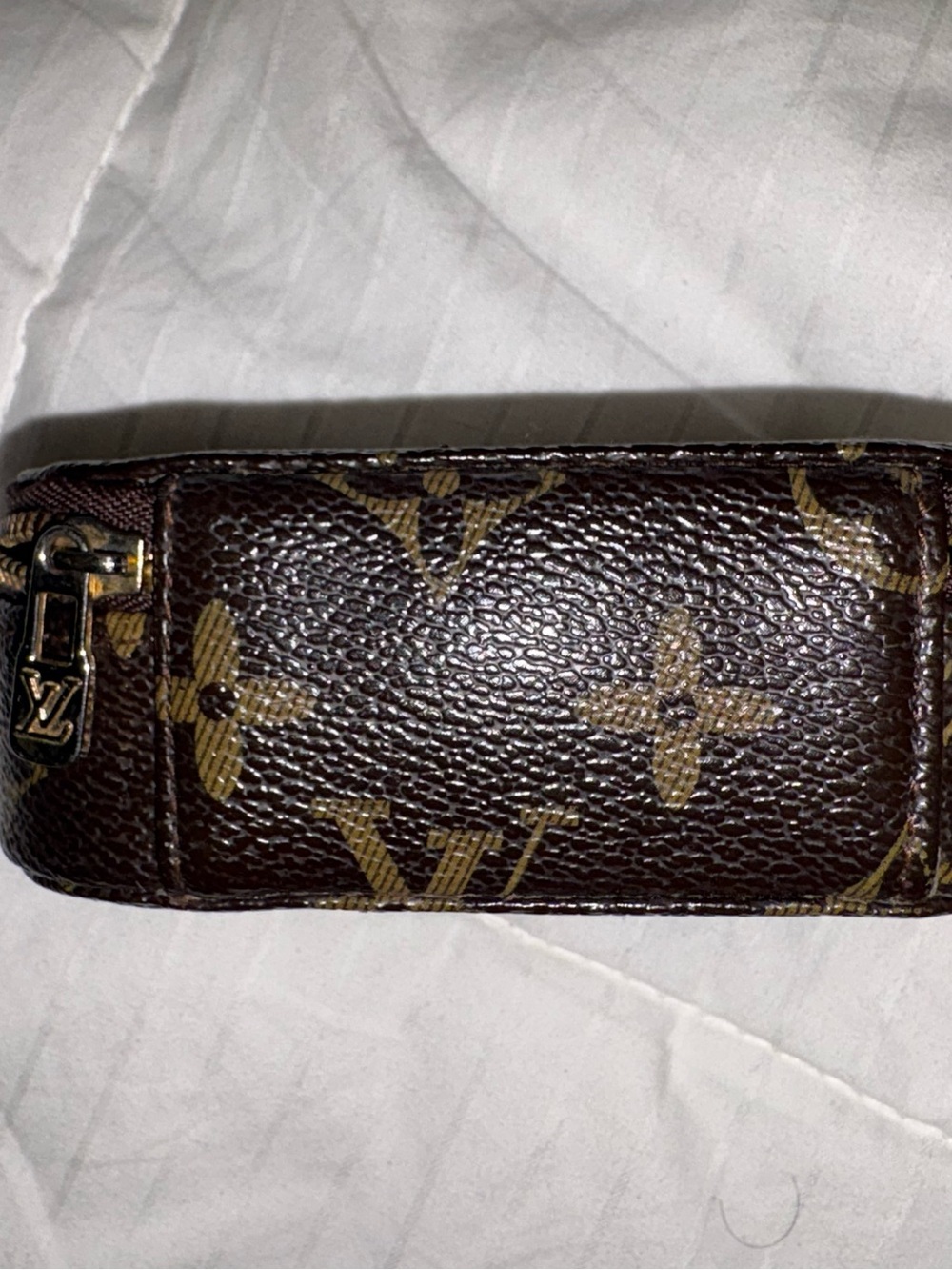 Louis Vuitton Brown Monogram Mini Zip Pouch - Picture 8 of 12